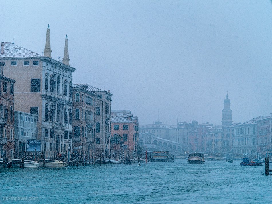 Снежная Венеция. Часть 2