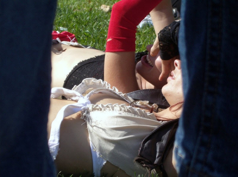 Засветы девушек