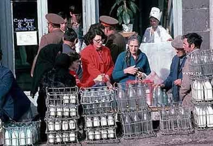 Молочные продукты из СССР Молочные продукты из СССР