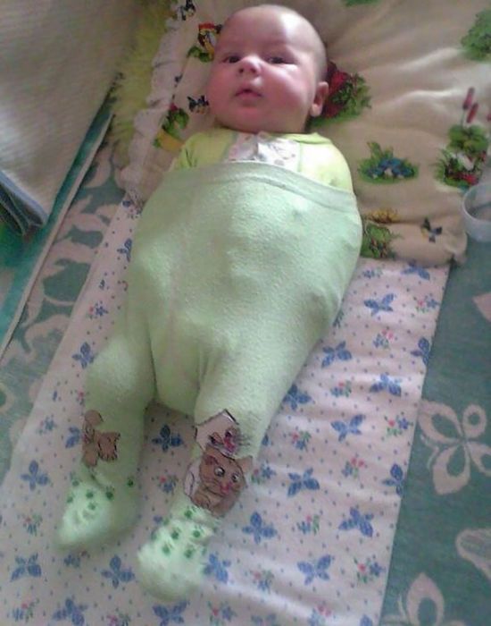 Когда отцов оставляют приглядывать за детьми