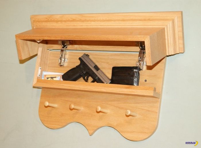 Специальная мебель для хранения оружия