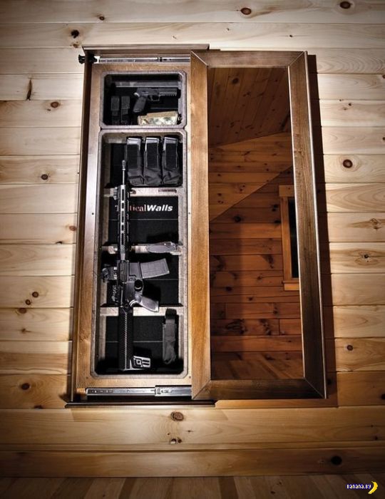 Специальная мебель для хранения оружия