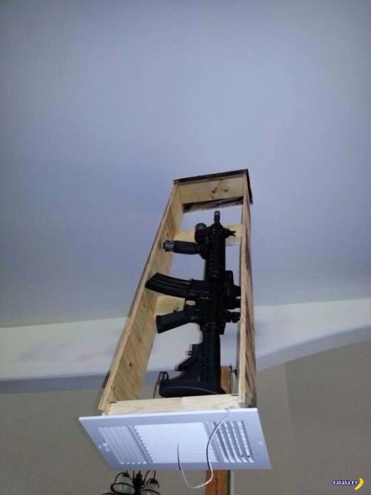 Специальная мебель для хранения оружия