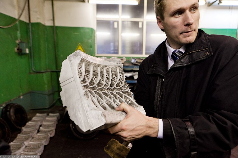 Как делают шины