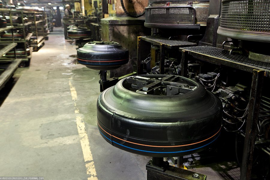 Как делают шины