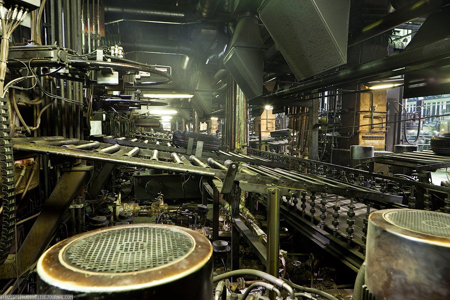 Как делают шины