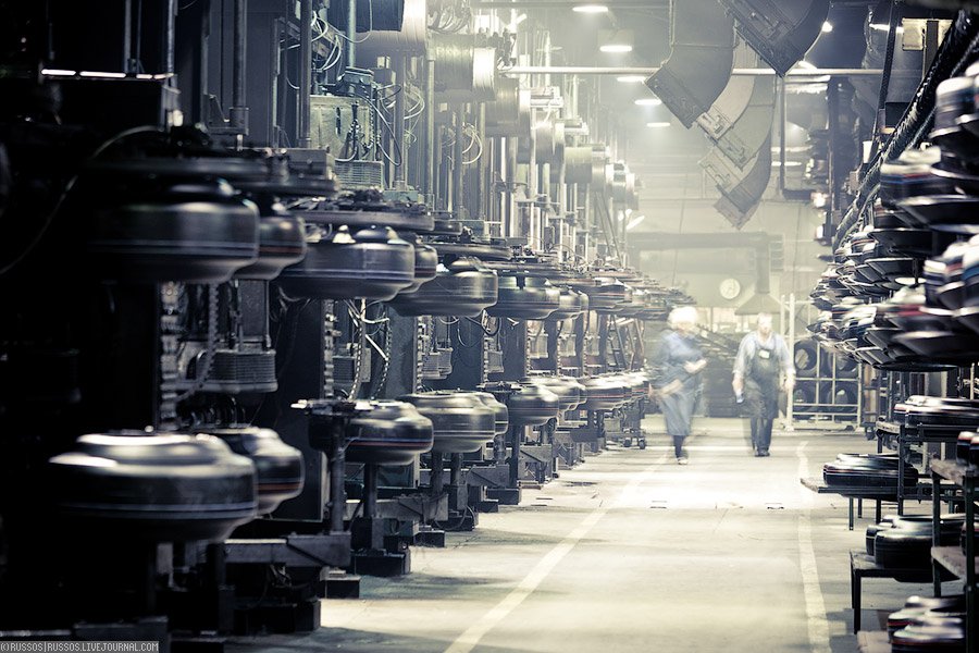 Как делают шины