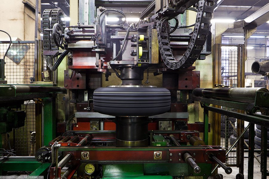 Как делают шины