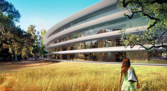 Полет вокруг Apple Campus 2 за $5 миллиардов