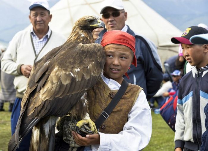 Церемония открытия Всемирных игр кочевников в Кыргызстане
