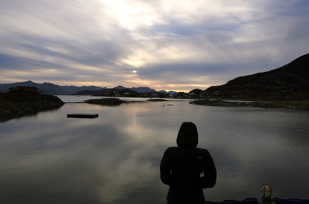 Северное сияние в Норвегии Северное сияние в Норвегии