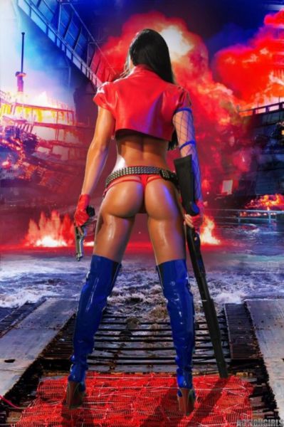 Подборка фотографий: Девушки с оружием (75 фото)