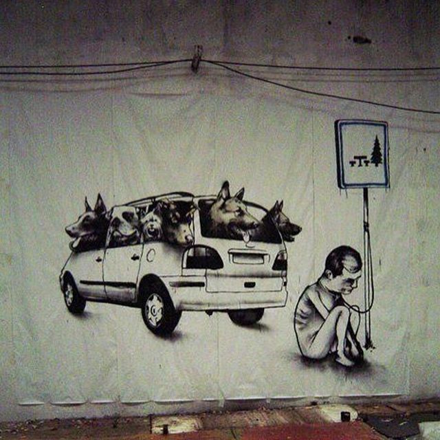 Граффити от «французского Бэнкси»