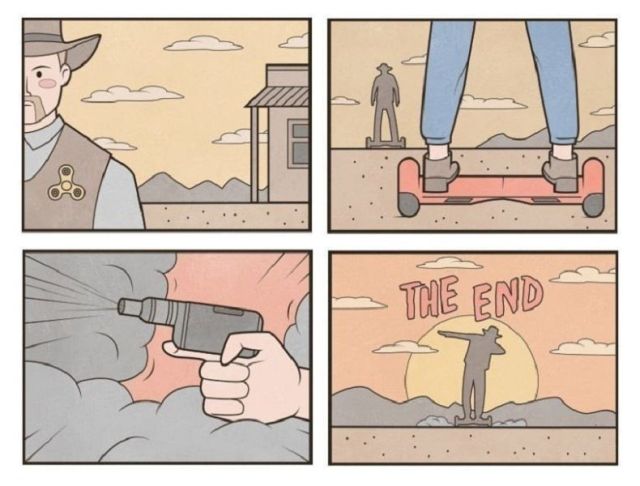 Смешные комиксы