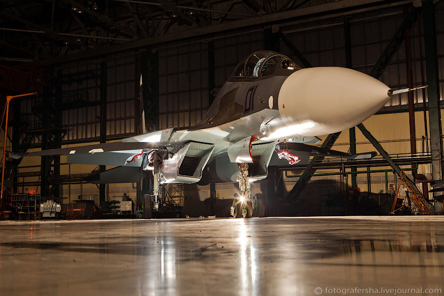 Новый истребитель Су-30СМ для ВВС России