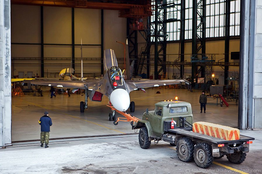 Новый истребитель Су-30СМ для ВВС России