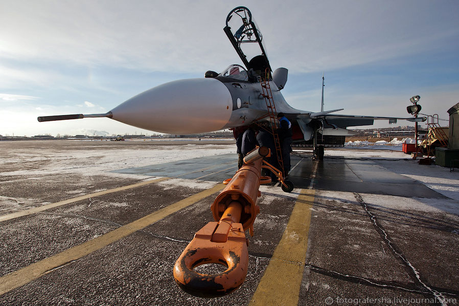 Новый истребитель Су-30СМ для ВВС России