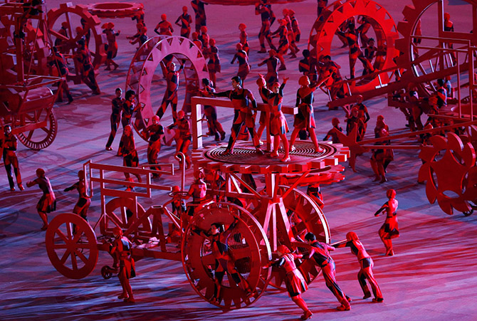 Церемония открытия зимних Олимпийских игр 2014 Церемония открытия зимних Олимпийских игр 2014