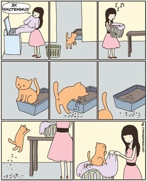 Смешные комиксы