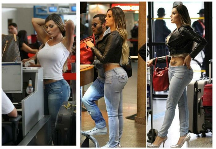 Прекрасные пассажирки и очаровательные стюардессы