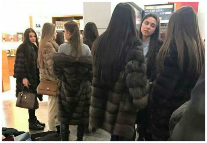 Прекрасные пассажирки и очаровательные стюардессы