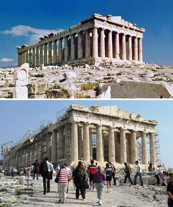 Популярные туристические места на фото и в реальности