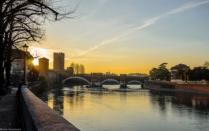 Верона — город, в котором живет любовь