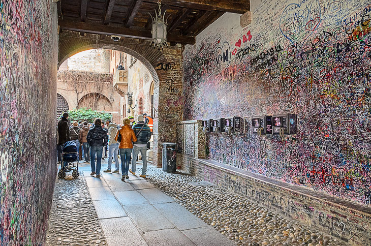 Верона — город, в котором живет любовь