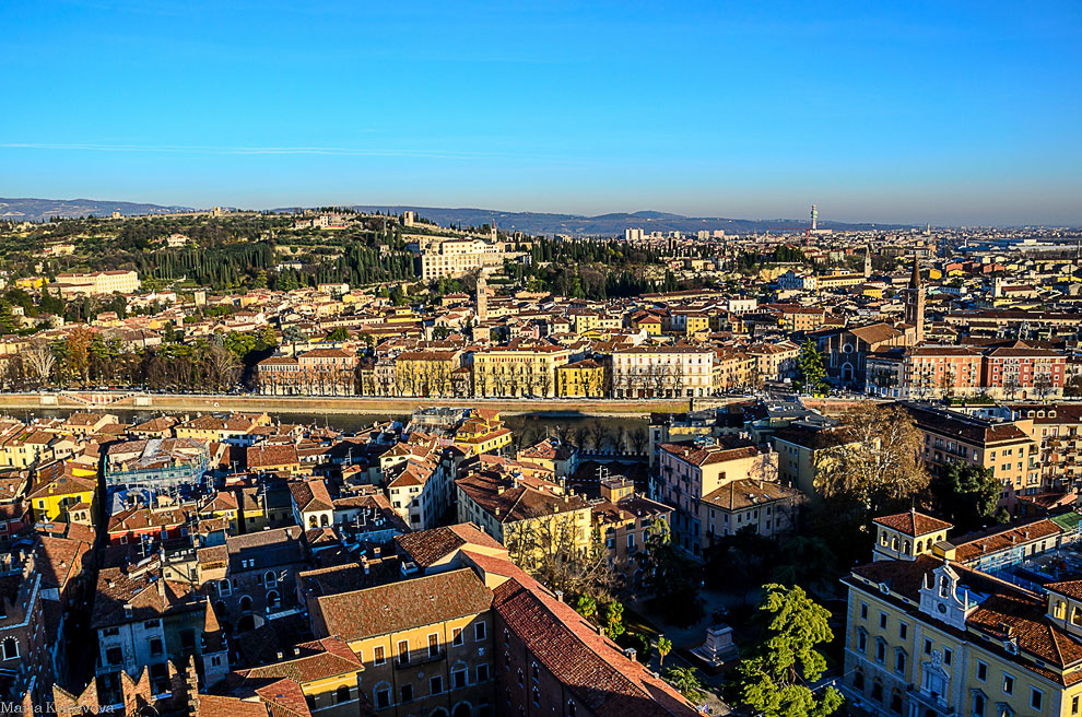 Верона — город, в котором живет любовь