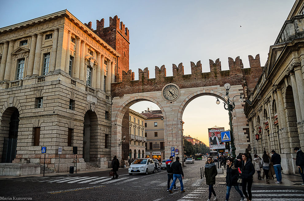 Верона — город, в котором живет любовь