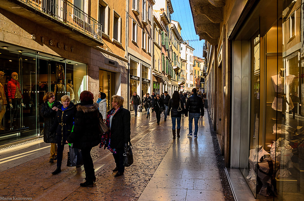 Верона — город, в котором живет любовь
