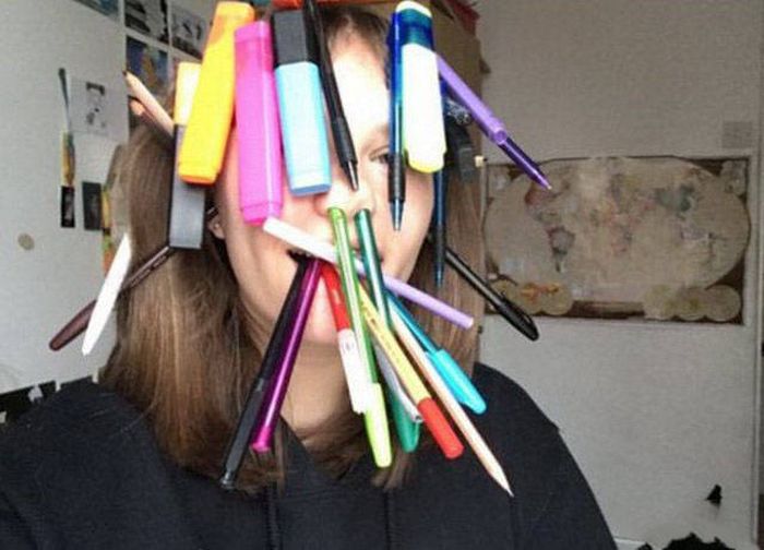 Забавные фото с девушками