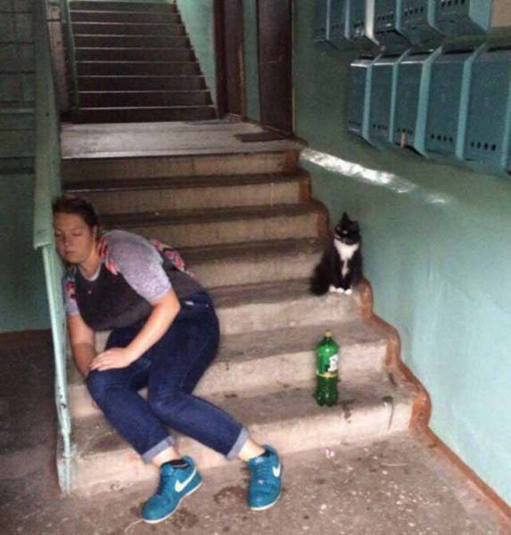 Забавные фото с девушками