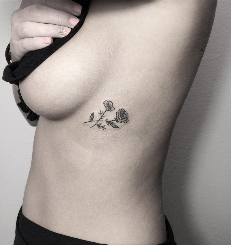 Sideboob tattoo: новая модная тенденция татуировок среди девушек