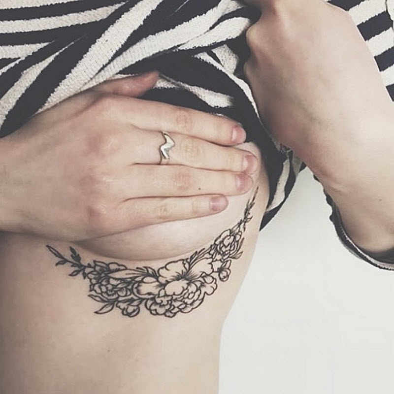 Sideboob tattoo: новая модная тенденция татуировок среди девушек