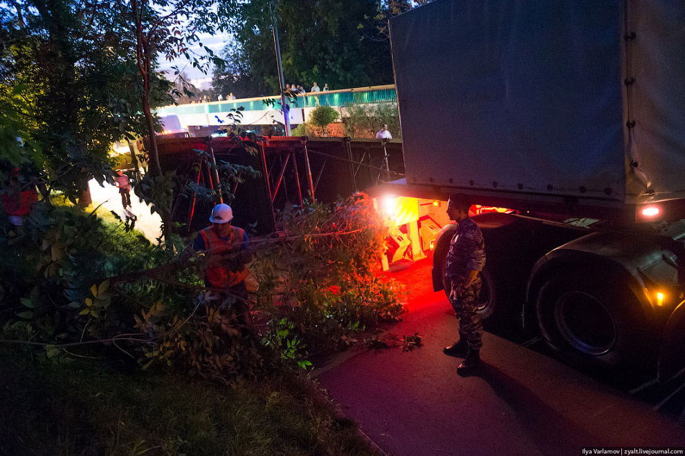 Как перевозили Буран на ВДНХ