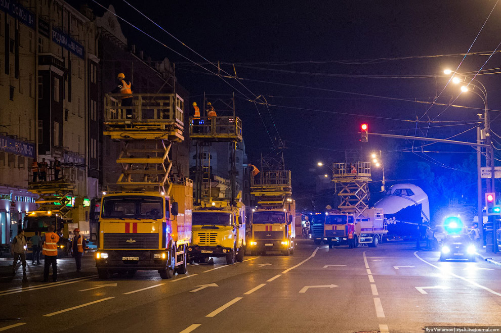 Как перевозили Буран на ВДНХ