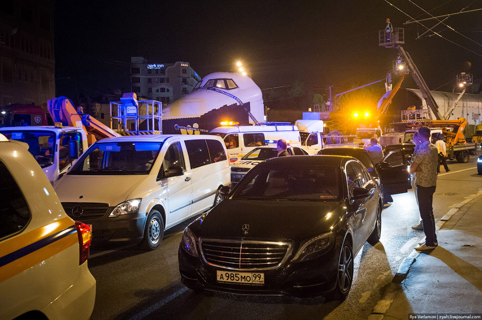 Как перевозили Буран на ВДНХ