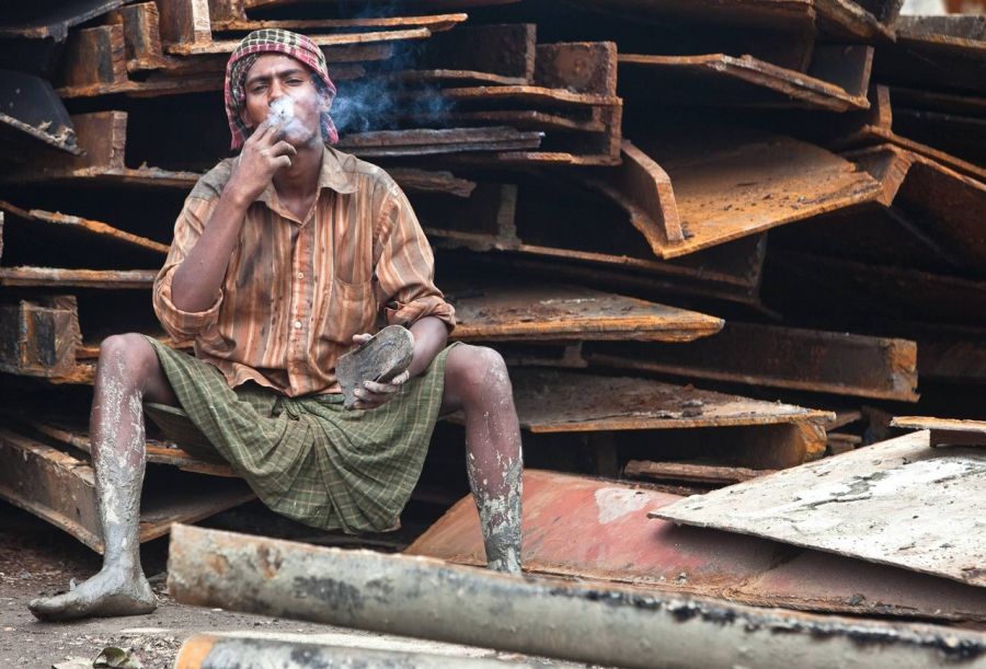 Кладбище кораблей в Читтагонге