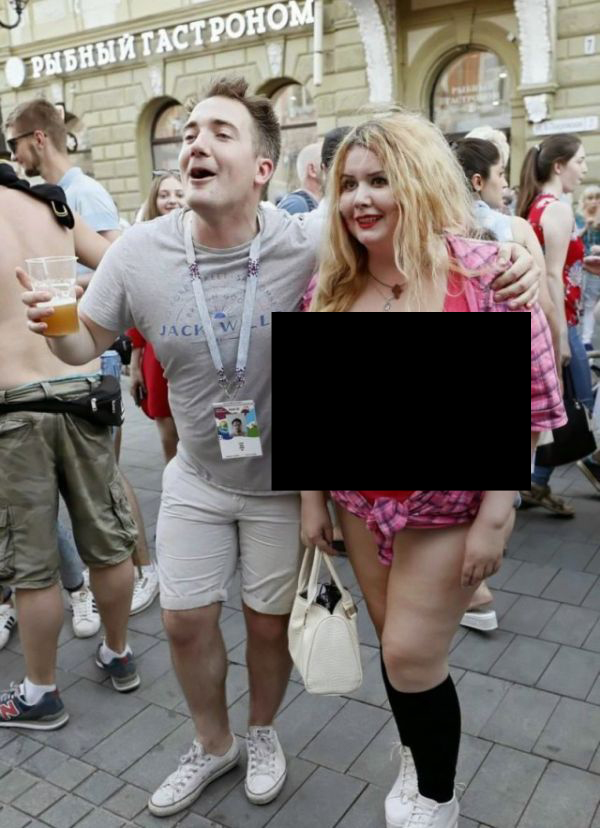 Ксюшу из Нижнего Новгорода окрестили болельщицей с самыми большими буферами