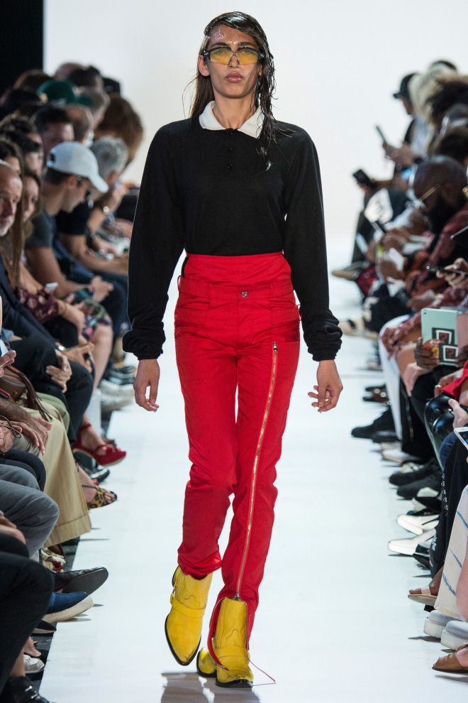 Новое уродство от модельера - двуликие ковбойские сапоги