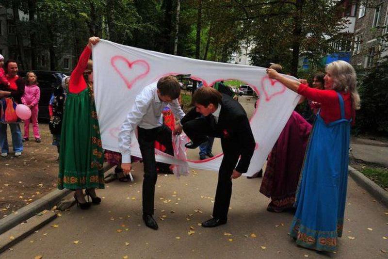 Мы пришли за невестой, но нас ждали конкурсы и выкуп