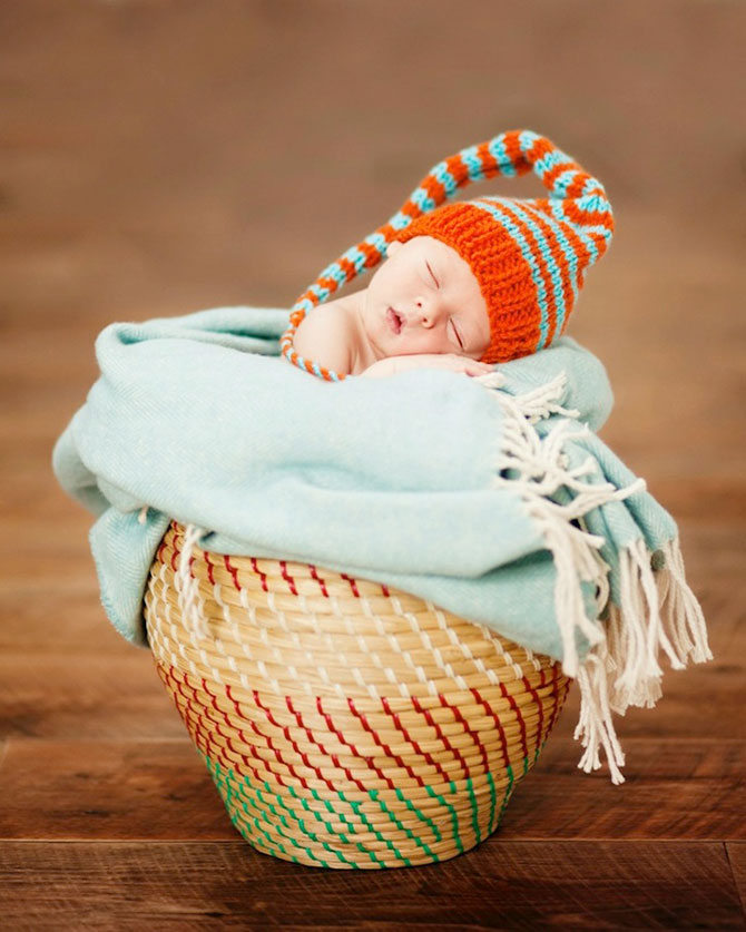 Спящие малыши в фотопроекте «Sweet Bambini» (25 фото)