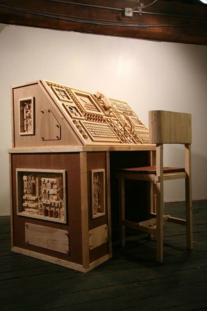 Деревянная техника в реальном размере от Майкла Ри