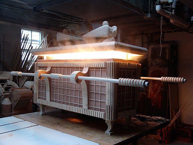 Деревянная техника в реальном размере от Майкла Ри