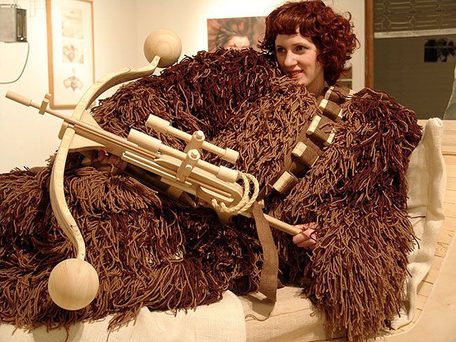 Деревянная техника в реальном размере от Майкла Ри