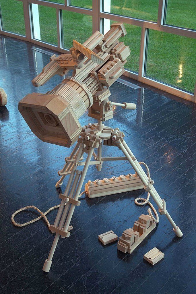 Деревянная техника в реальном размере от Майкла Ри