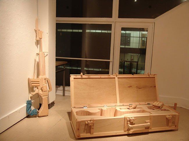 Деревянная техника в реальном размере от Майкла Ри