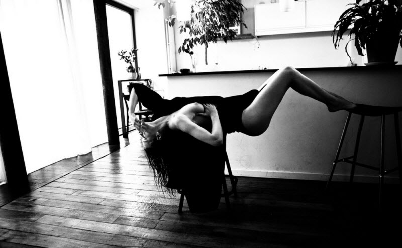 Чёрно-белый фэшн фотографа Юрия Трескова