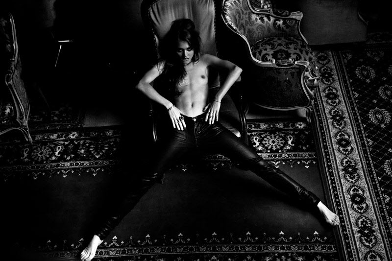 Чёрно-белый фэшн фотографа Юрия Трескова